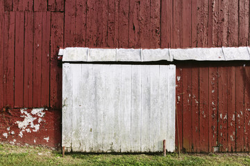 Red Barn Door