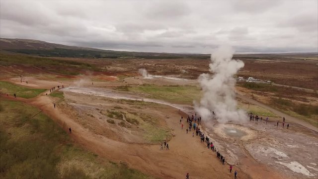 Geiser in Iceland