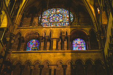 Fototapeta na wymiar beautiful church interior