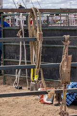 Bull riding rope, rodeo