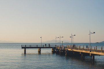 Obraz premium Pôr do sol na baia 5