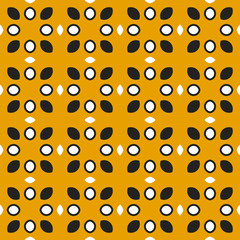 Background with abstract flower. Seamless floral pattern