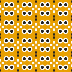 Background with abstract flower. Seamless floral pattern