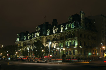 night street of Ottawa