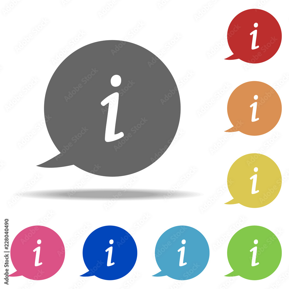Poster announcement icon. elements of web in multi color style icons. simple icon for websites, web design,