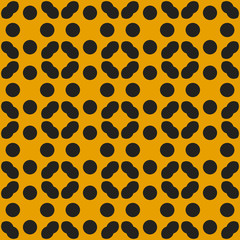 Background with abstract flower. Seamless floral pattern