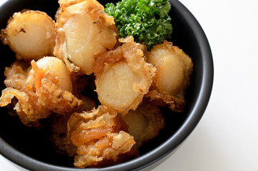 ホタテの唐揚げ