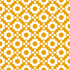 Background with abstract flower. Seamless floral pattern