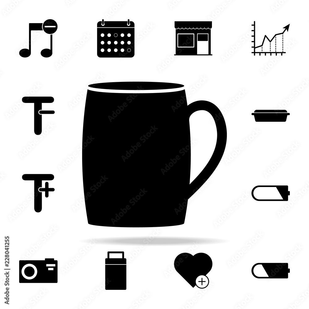 Poster tea cup icon. web icons universal set for web and mobile