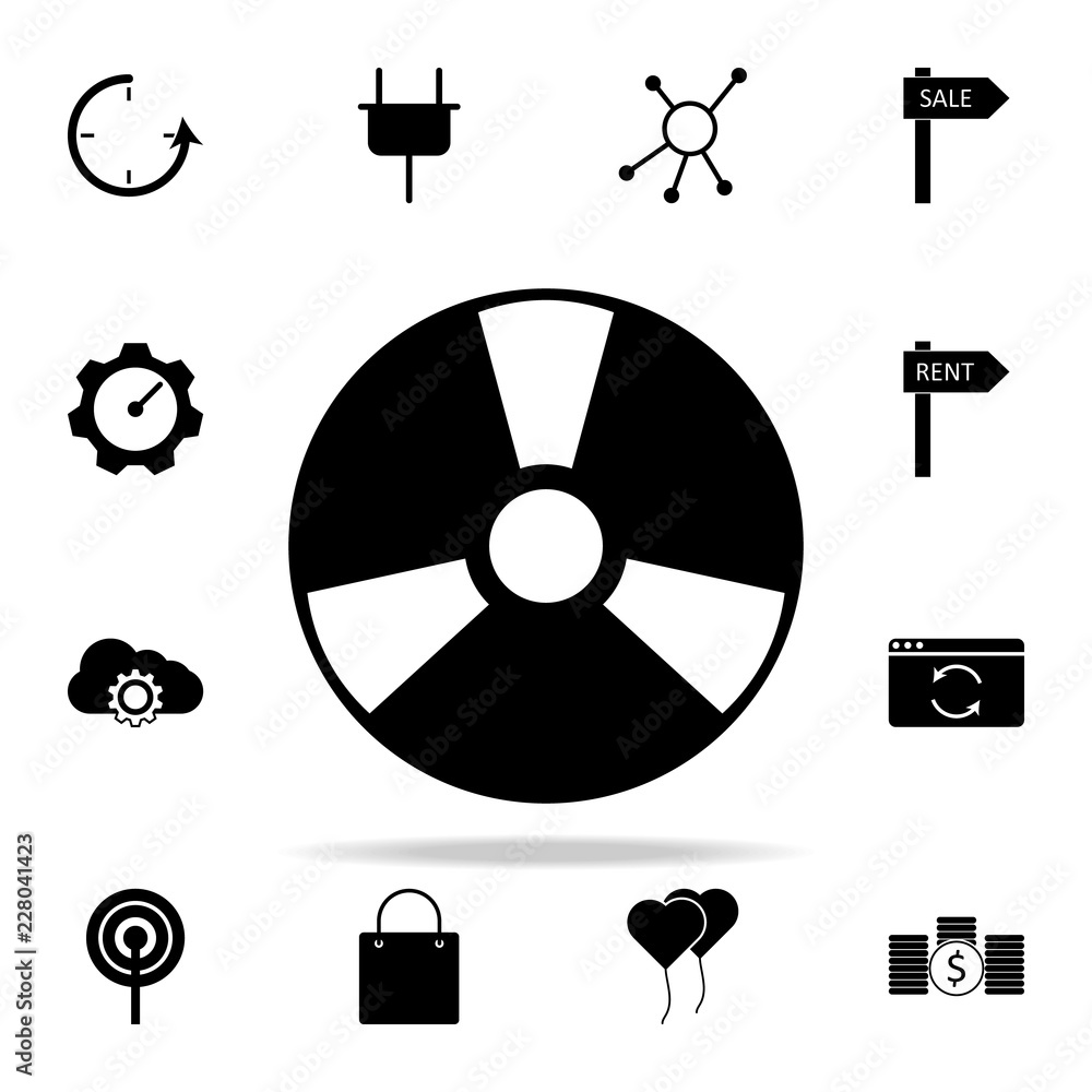 Poster vinyl record icon. web icons universal set for web and mobile