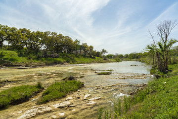 Fototapeta na wymiar Blanco River Texas