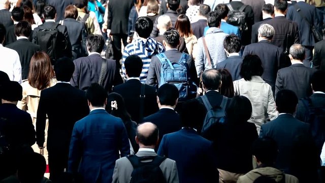 東京・通勤ラッシュアワー