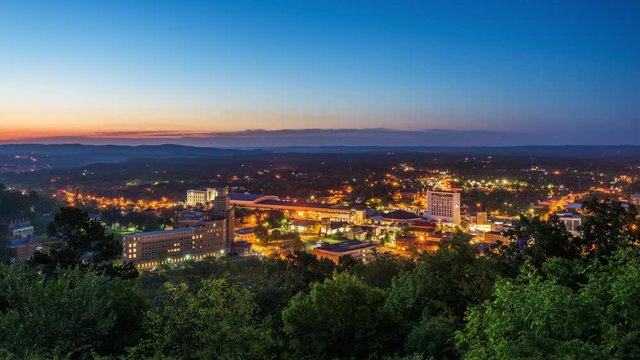 Hot Springs, Arkansas, USA Skyline