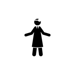 doctor, friendly icon. Element of cyber monday icon for mobile concept and web apps. Glyph style doctor, friendly icon can be used for web and mobile