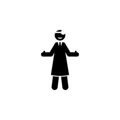 doctor, good icon. Element of cyber monday icon for mobile concept and web apps. Glyph style doctor, good icon can be used for web and mobile