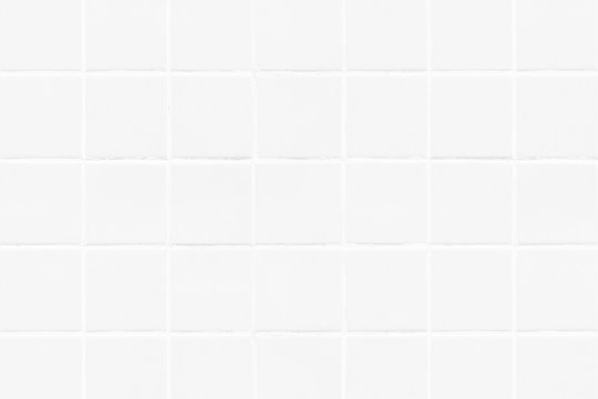 White square tiled texture background