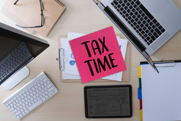 Time for Taxes Planning Money Financial Accounting Taxation Businessman Tax Economy Refund Money