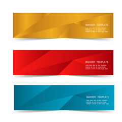 Fototapeta premium Abstract Web banner design header Templates vector