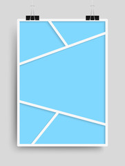 Collage Four Frames for Photo or Illustration.