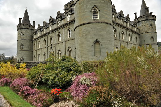 An ancient castle in Scotland.