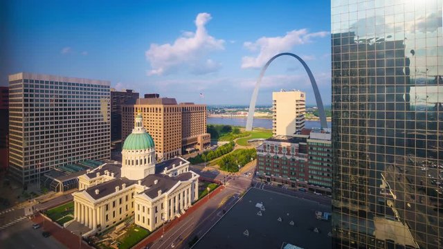 St. Louis, Missouri, USA Skyline