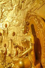 Bling Buddha statue