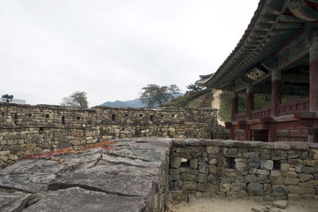 Fototapeta na wymiar Gochang eupseong Fortress
