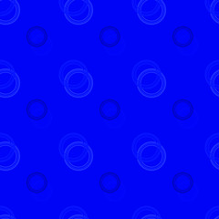 Seamless background pattern with various colored circles.