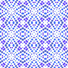 Seamless abstract pattern background with a variety of colored circles.