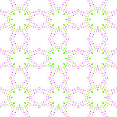 Seamless background pattern with a variety of multicolored lines.