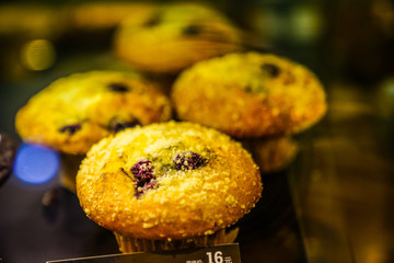 Freshly baked bread and cake
