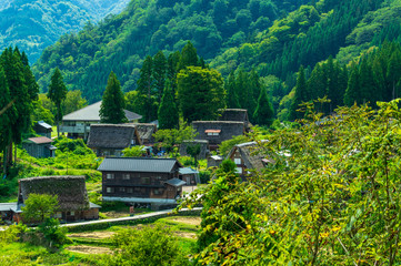 世界遺産　五箇山　相倉合掌集落