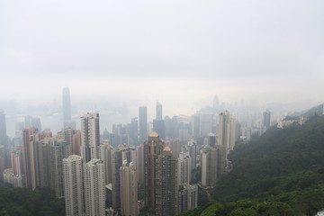 Fototapeta na wymiar 香港　ビクトリアピーク　