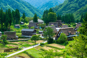 世界遺産　五箇山　相倉合掌集落