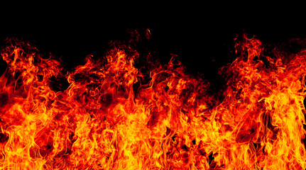 Fototapeta na wymiar fire burning