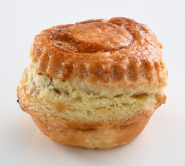 Puff Pastry. Famous assorted puff snacks including sugar stick, vegetable/ chicken patties, french heart, plain pastry, khare, baqar khani.