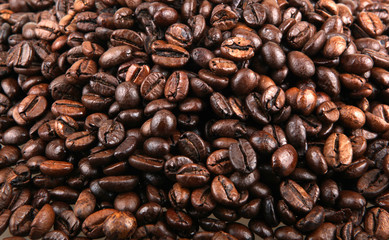 Full Frame Shot Of Coffee Beans