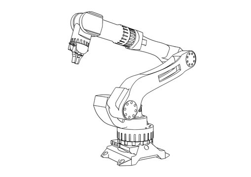 Sketch Robot Cliparts, Download Robots, Pen Art Drawing, Machine