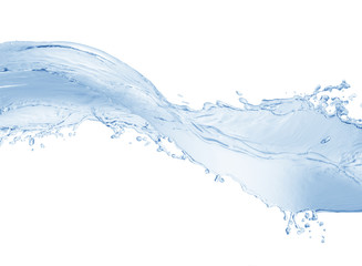 water,water splash isolated on white background,beautiful splashes a clean water