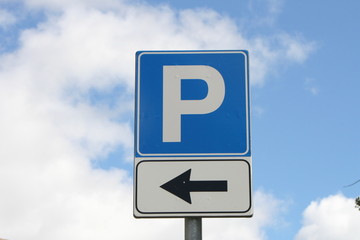 Schild "Parkplatz"