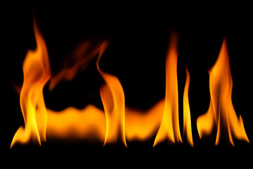 Fire flames background