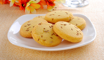 Zera Cookies, Little salty & little sweet with a yummy taste of crispy cumins 