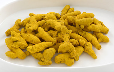 Turmeric (Whole), a flowering plant of ginger family and a basic ingredient of curry