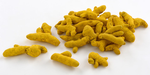 Turmeric (Whole), a flowering plant of ginger family and a basic ingredient of curry