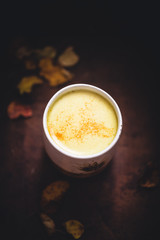  Turmeric Golden Milk or Turmeric Moon Milk ou Lait d'Or au Curcuma