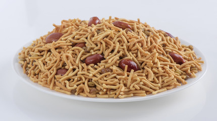 Mix Sev Nimco, Blend of sev with lentils, potatos & peanuts 