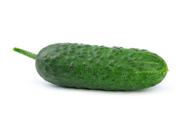 cucumber isolated on white background