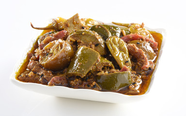 Mix Pickle Achaar, A Traditional Pak-Indo cuisine commonly used in every house 