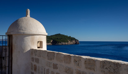 Fototapeta na wymiar Island Lokrum in Dubrovnik, Croatia