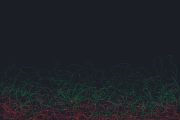  Modern abstract lines design on dark background.  With colors for creativity, imaginative ideas. Suitable for print, web, posters.